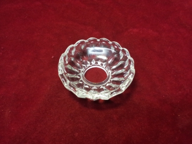Vintage Chandelier Bobeche 24mm CENTRE HOLE