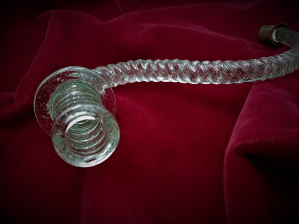 Italian Chandelier solid glass s Arm 