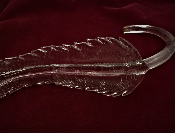 Venetian large Clear Chandelier Leaf