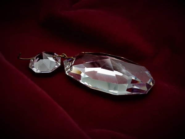 Crystal Edwardian chandelier drop 110mm height  