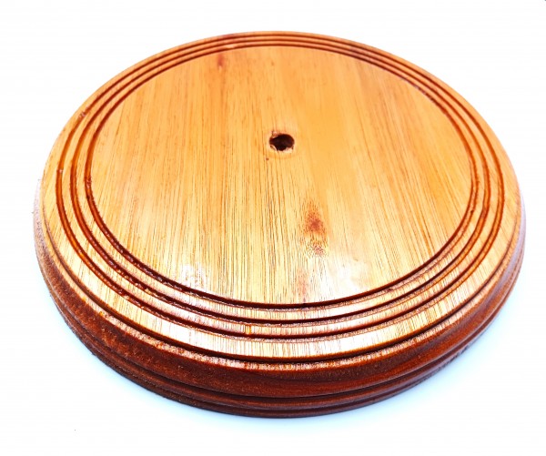 Large softwood Ceiling Pattress Red Grandis 215mm 