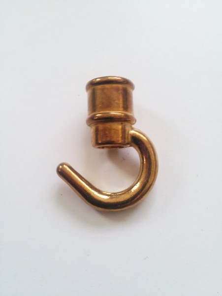 chandelier hook open hook brass half inch Female thread