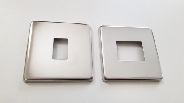 Light Switch Cover Plate Conversion Victorian Chrome Pack