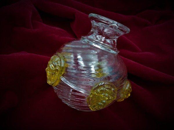 Murano Chandelier Centre Ball With Gold Decoration