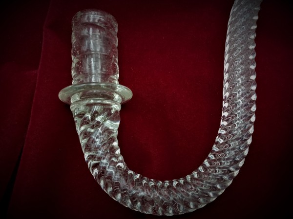 Murano Chandelier hollow glass s rope Arm 