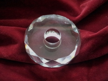 CHANDELIER CRYSTAL SPACER OR FINIAL