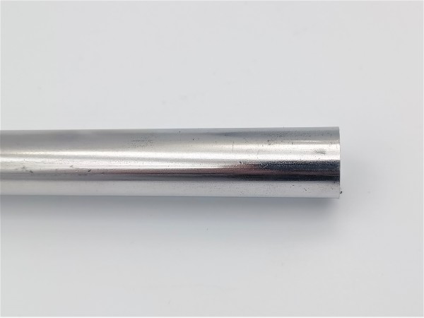 Hollow polished steel tube stem 12mm width internal