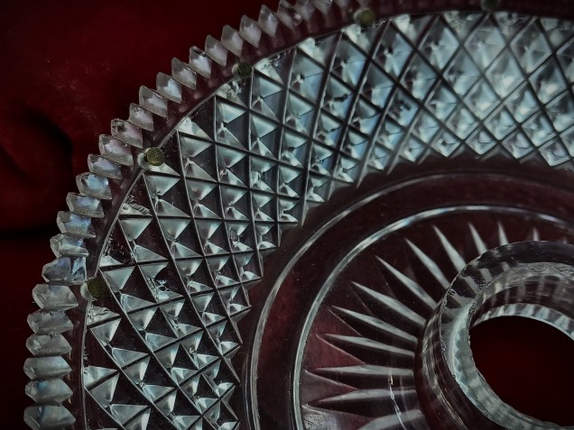 Chandelier bobeche John blades C1790