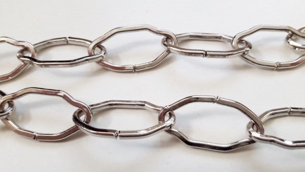 Chandelier Chain Gothic Link Chrome Plated Finish - 10kg Max Load