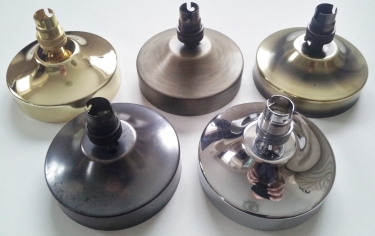 Ceiling Rose With Fixing Strap and B15 Lamp Holder 100mm Width