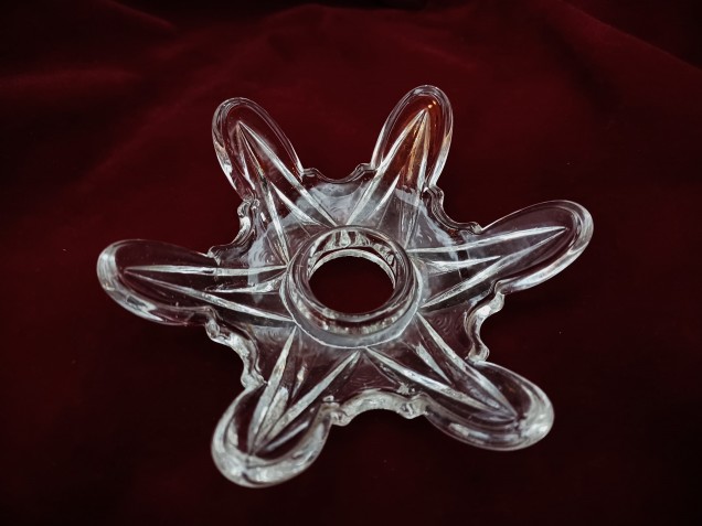 Small chandelier drip Pan bobeche