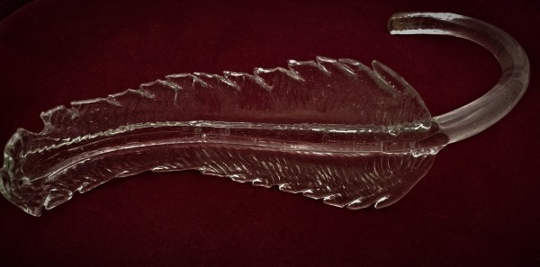 Venetian large Clear Chandelier Leaf