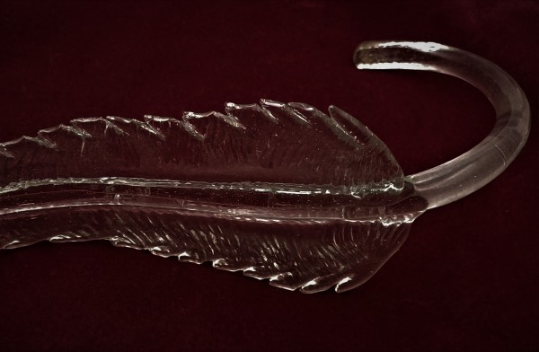 Venetian large Clear Chandelier Leaf