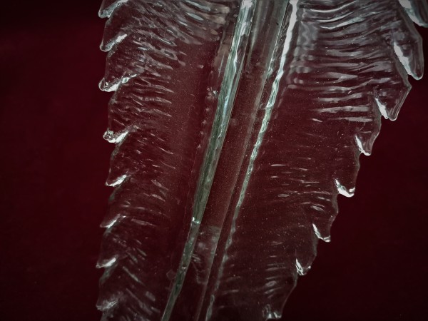 Venetian large Clear Chandelier Leaf