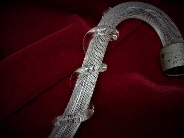 19th Century Victorian Solid Air Twisted Chandelier Arm