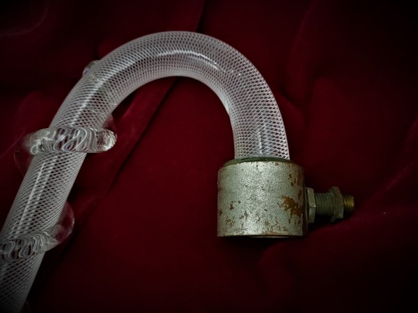 19th Century Victorian Solid Air Twisted Chandelier Arm